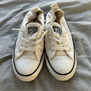 Converse- slide on, women’s, white size 6